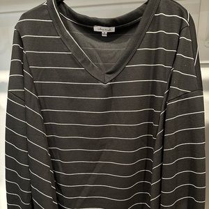 White Birch striped top